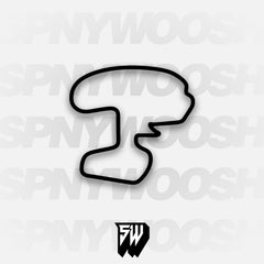 Texas World Speedway 2.8 Mile Track Decal
