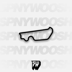 Texas World Speedway Foyt Track Decal