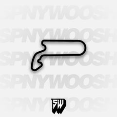 Autódromo de EcoCentro Quéretaro GP Circuit Track Decal