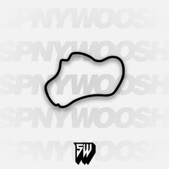 Thruxton Circuit Track Decal