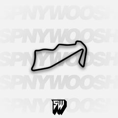 Townsville Street Circuit Track Decal