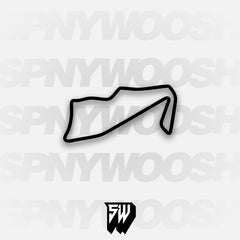 Townsville Street Circuit Short Track Decal