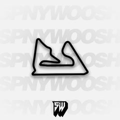 Bahrain International Circuit Grand Prix Track Decal