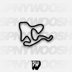 US Air Motorsports Raceway Outer Course Track Decal