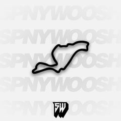 Valencia Street Circuit Track Decal