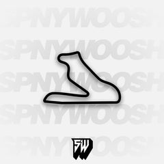 Bahrain International Circuit Oasis Course Track Decal
