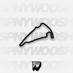 Virginia International Raceway Full Course Track Decal