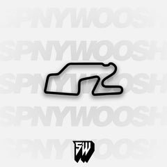Watkins Glen International Track Decal