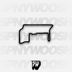 Baltimore Street Circuit Track Decal