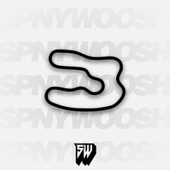 Wilzig Racing Manor Track Track Decal