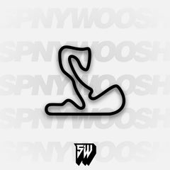 Zandvoort Park Circuit Track Decal