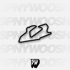 Bedford Autodrome Gran Turismo Circuit Track Decal