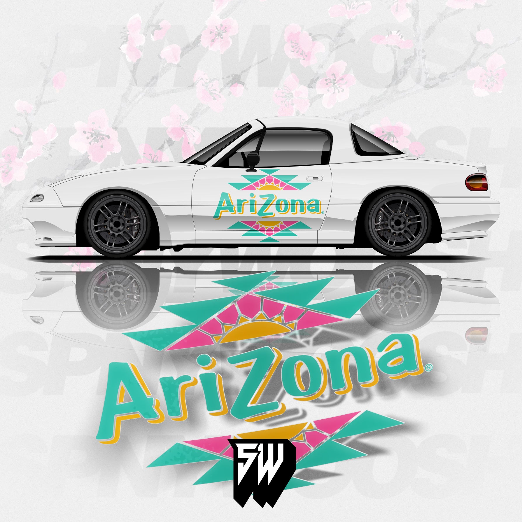 AriZona Logo Livery Decals