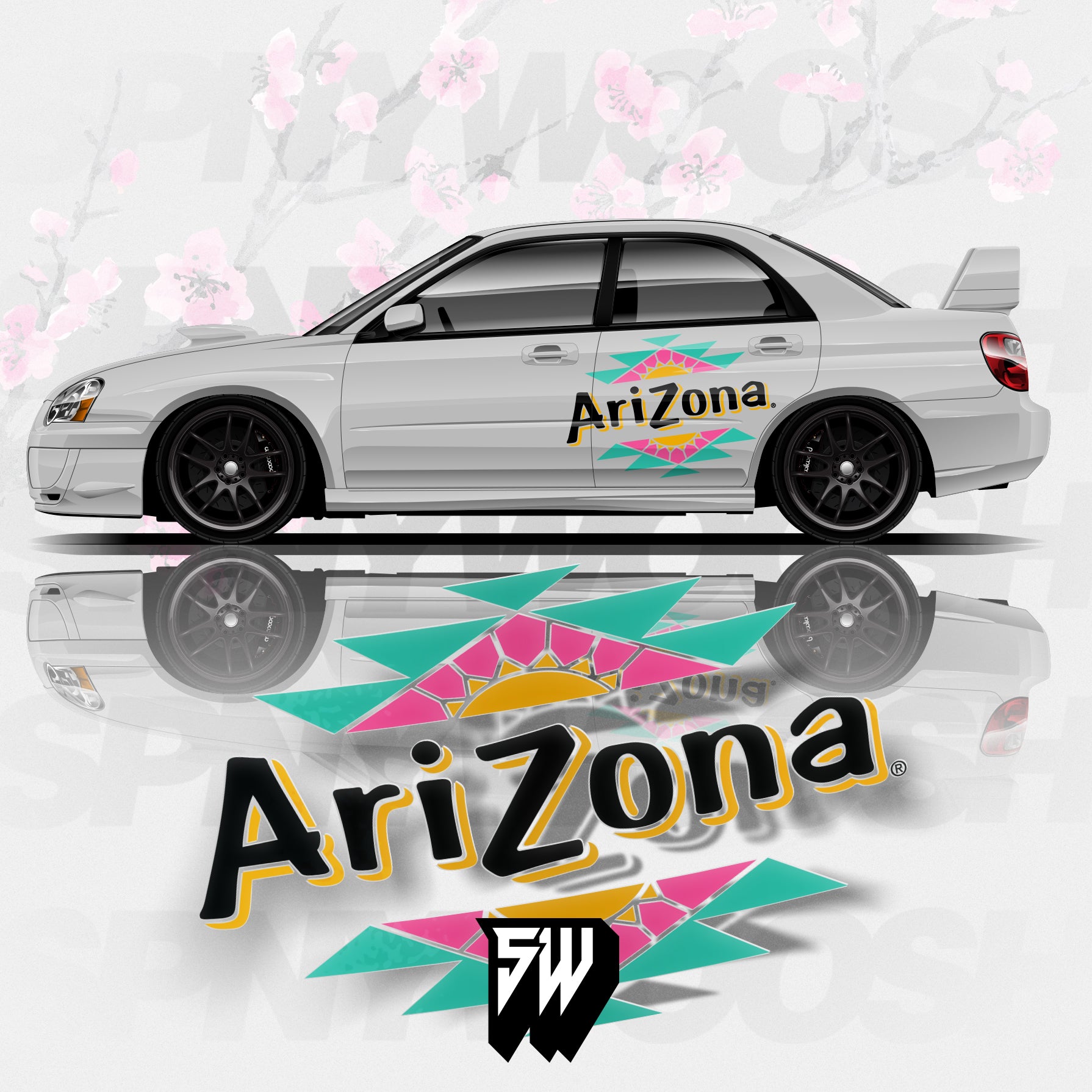 AriZona Logo Livery Decals