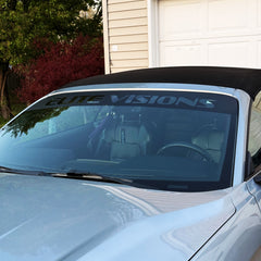 1-Color Die-cut Text Banner