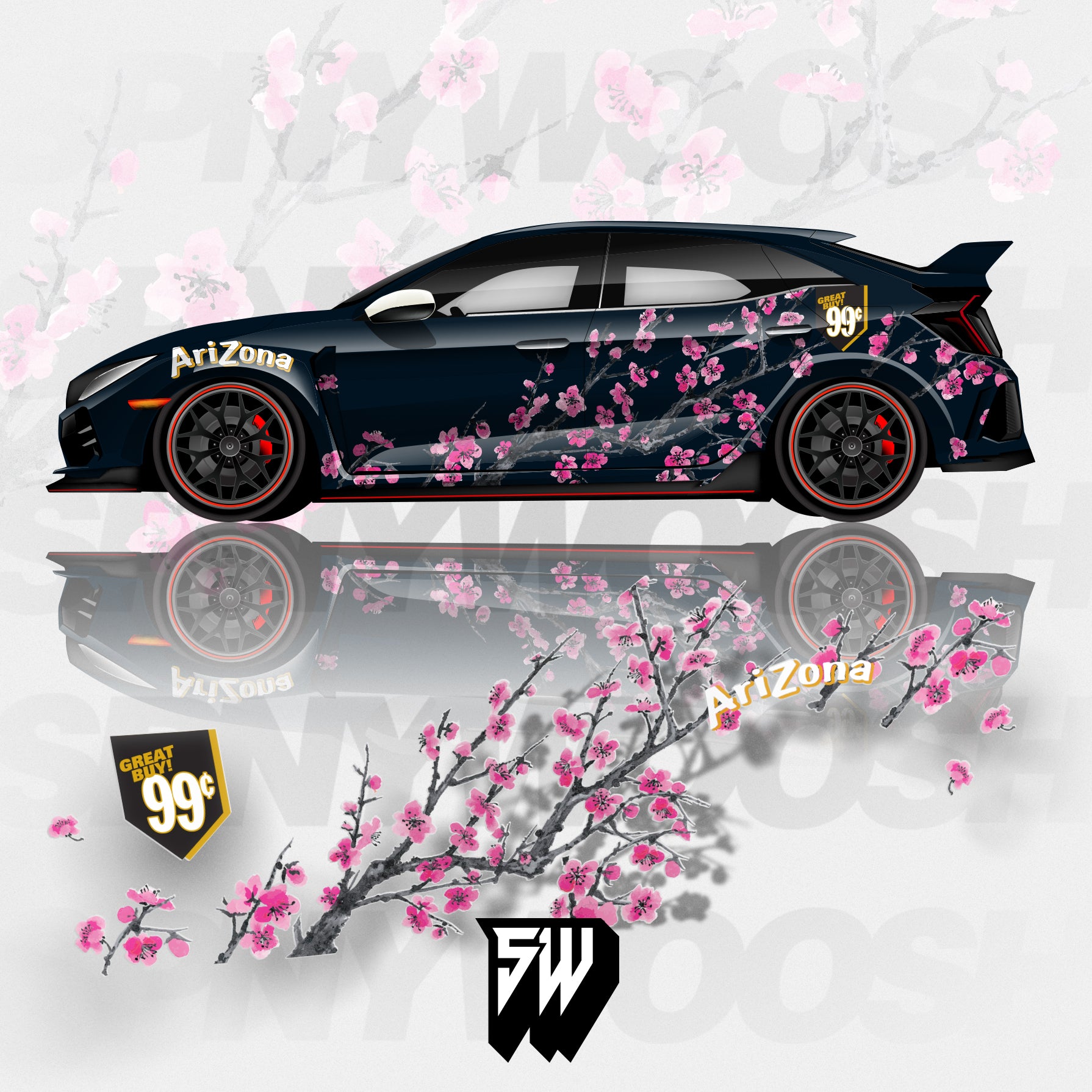 AriZona Cherry Blossom Livery