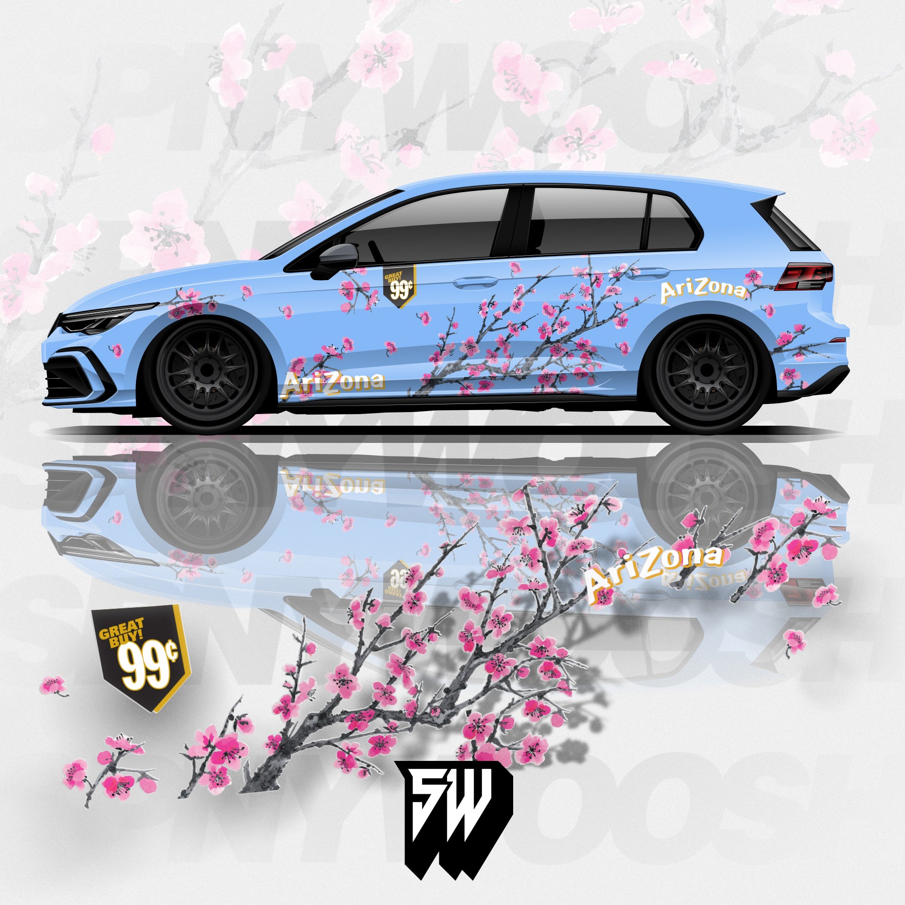 AriZona Cherry Blossom Livery