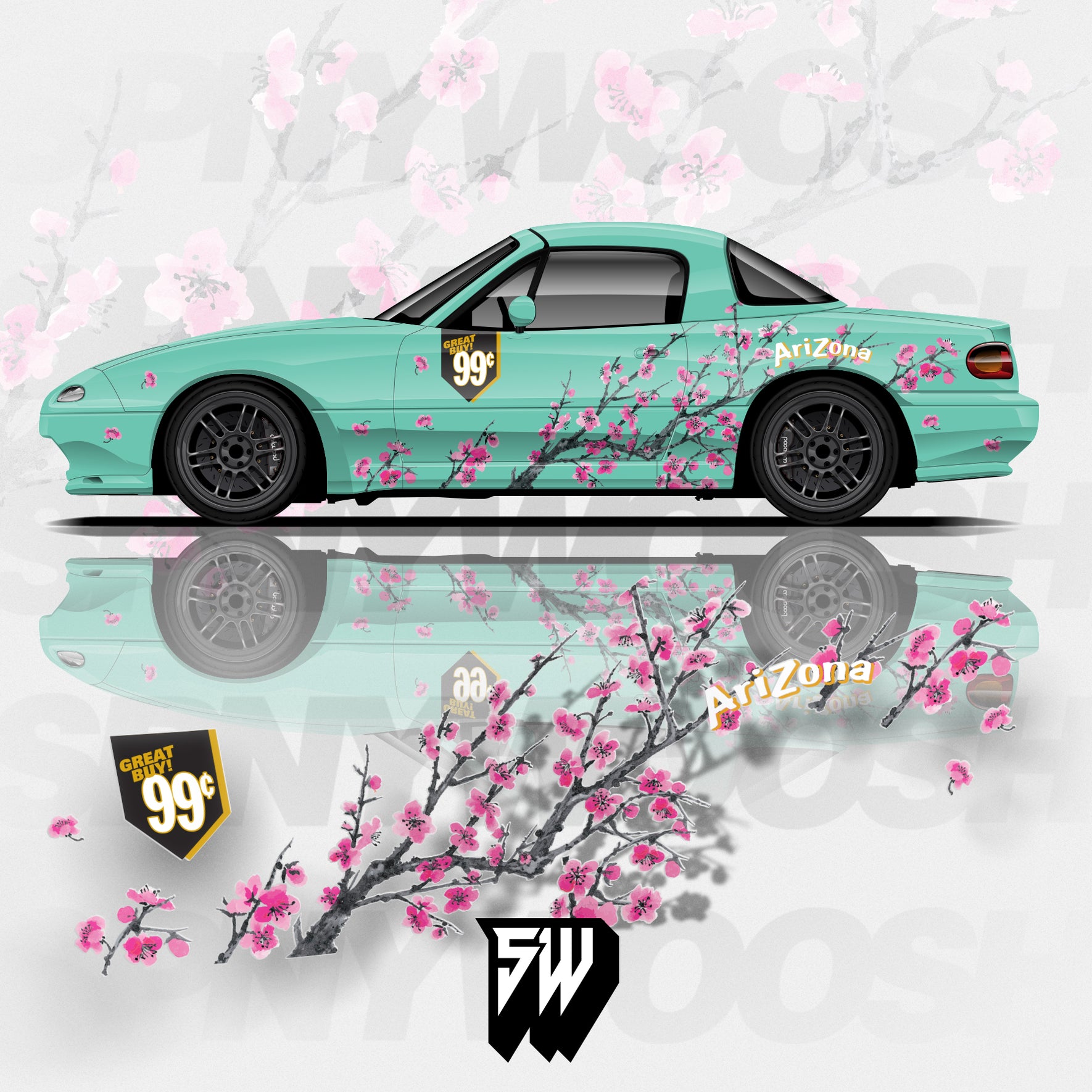 AriZona x Spinnywhoosh Collection – Spinnywhoosh Graphics