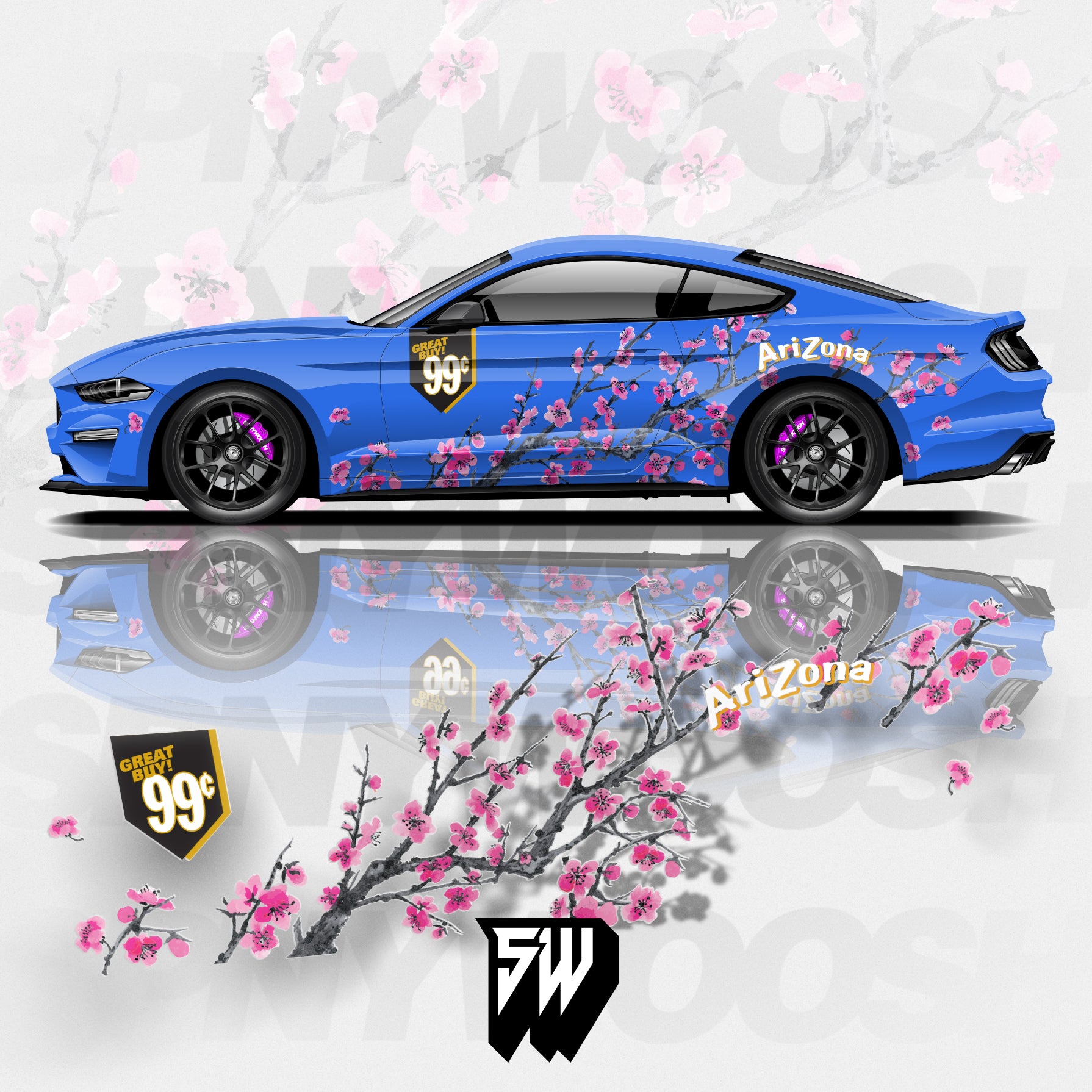 AriZona Cherry Blossom Livery
