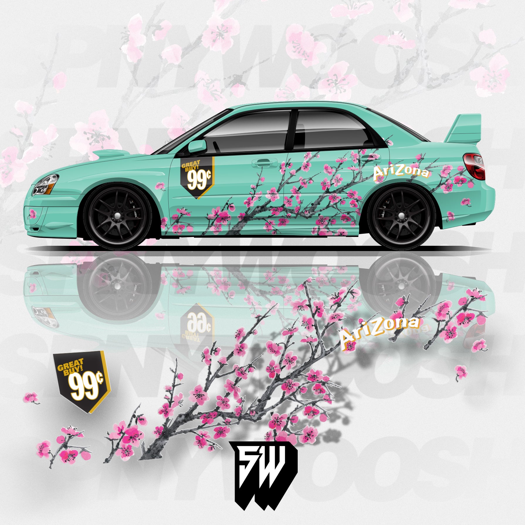 AriZona Cherry Blossom Livery