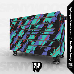 HKS LIvery Tool Box Vinyl Wrap