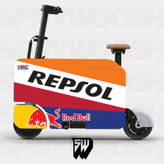 Repsol Motocompacto Skin Graphics