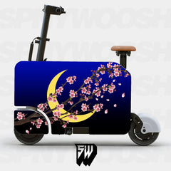 Sakura Midnight - Honda Motocompacto Vinyl Graphic Skin