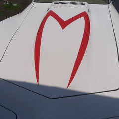 stingray corvette mach 5 hood M