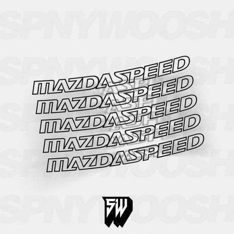 Mazdaspeed MS-01 Replica Decals