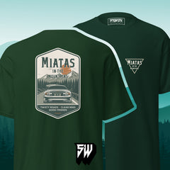 Miatas in the Mountains Tail End Tee