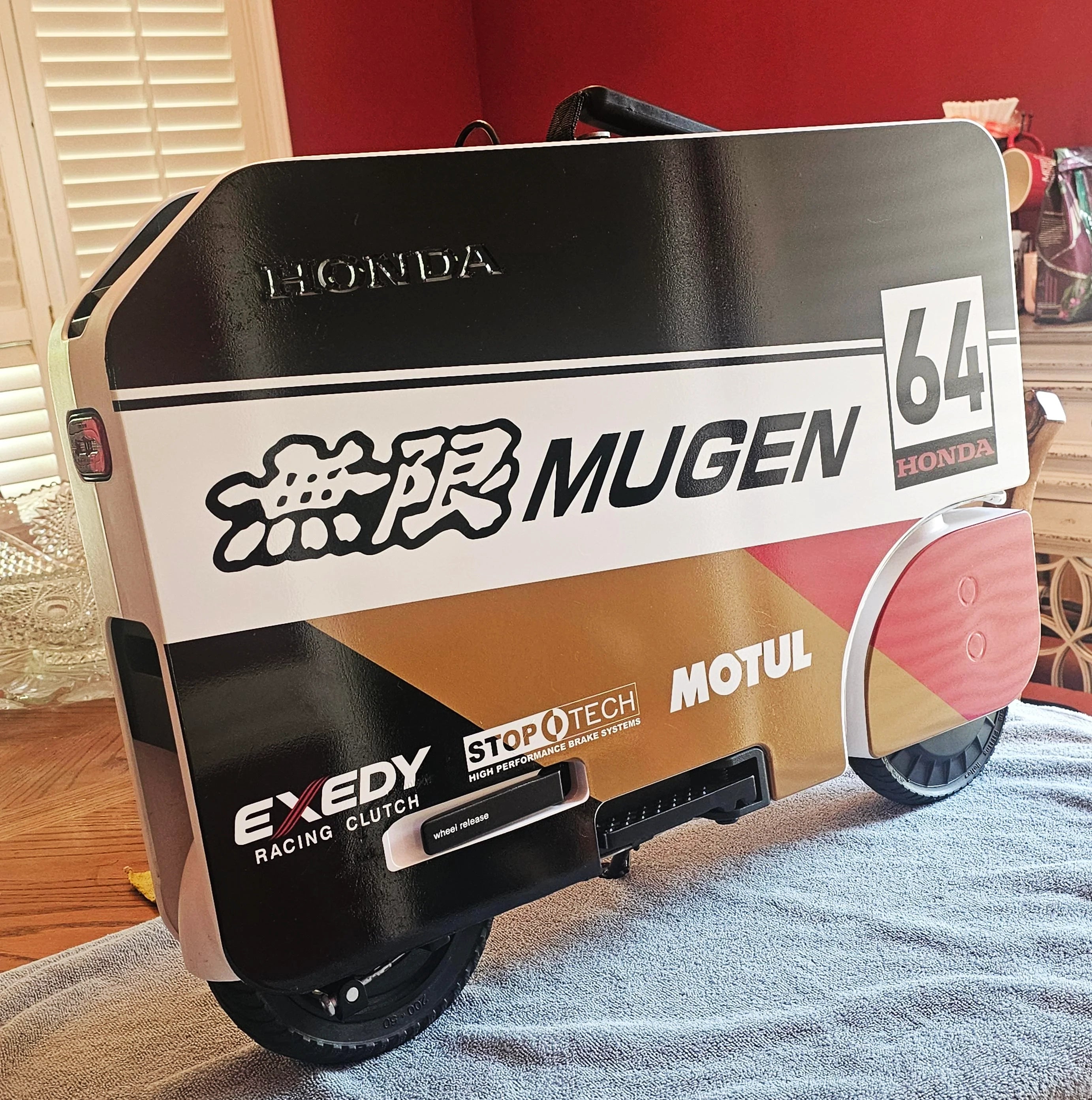 Mugen - Honda Motocompacto Vinyl Graphic Skin – Spinnywhoosh Graphics