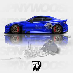 Single Bull - Red Bull Can Car Livery. 