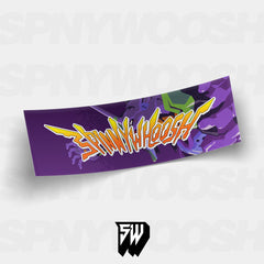 EVA01 SPNYWOOSH Slap Sticker