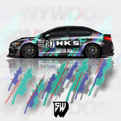 Custom Full HKS Livery