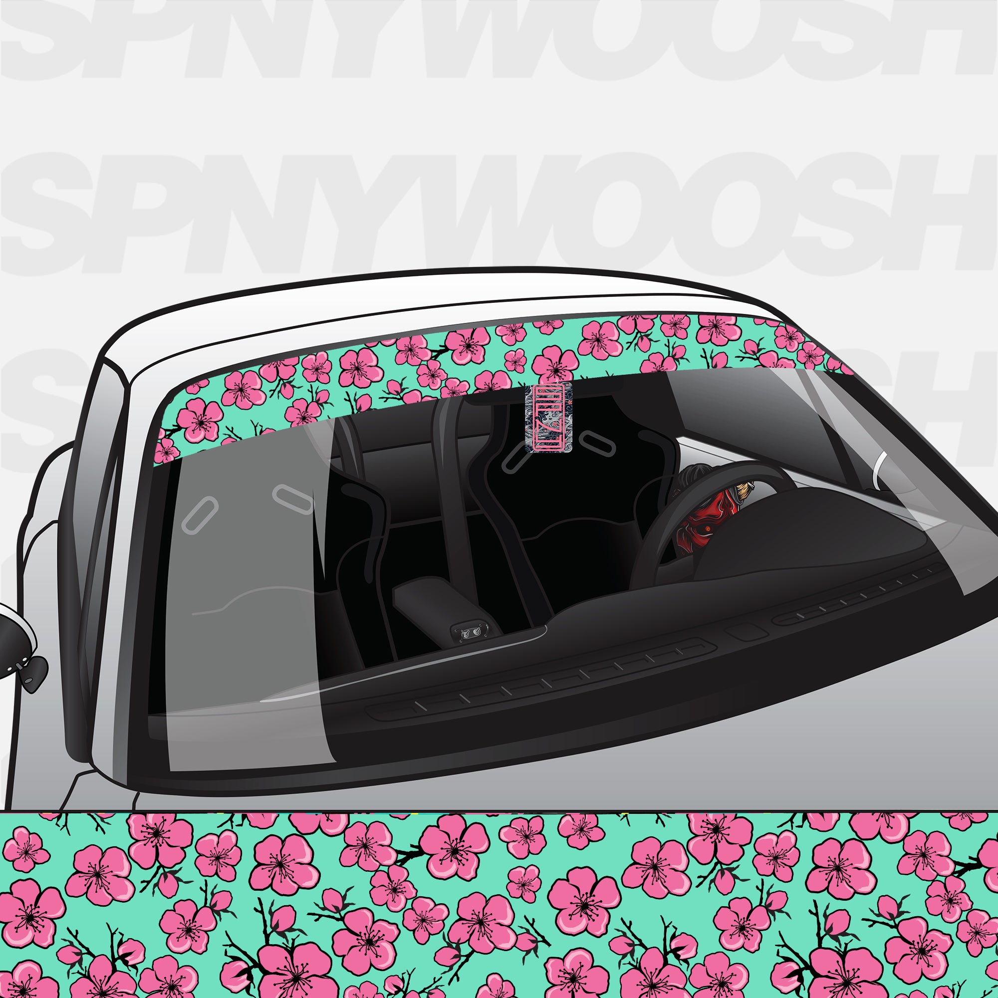 AriZona Cherry Blossom Printed Banner