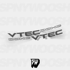 Vtec DOHC Bars Door Decals