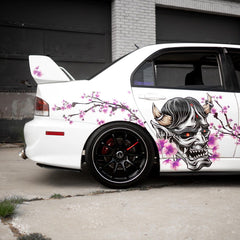 Evo 8 Oni Demon Mask Car Livery