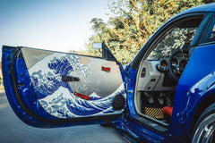 Great Wave off Kanagawa Door Card Vinyl Design