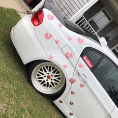 Broken Hearts Vinyl Decals