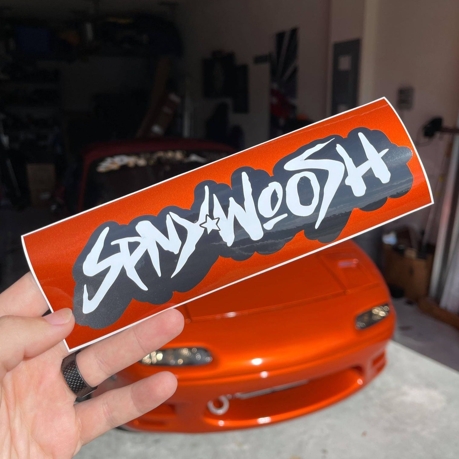 Spnywoosh slap sticker