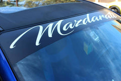 Mazdarati Vinyl Decal