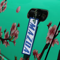 Retro Mazda Blue Keytag