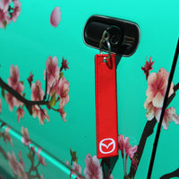 Modern Mazda Red Keytag