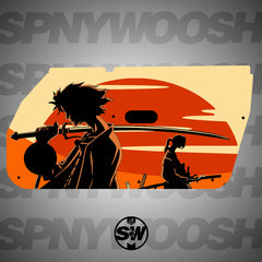 Champloo Door Card Vinyl Design