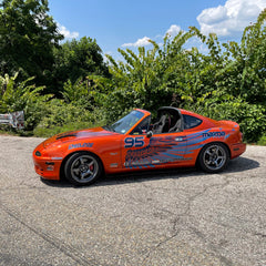 spinnywhoosh fastback targa top miata