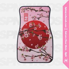 Car Floor Mat - Sakura Sunrise