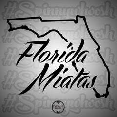 Florida Miatas Decal