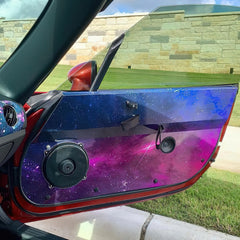 Galaxy Door Card Vinyl Design