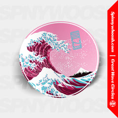 Great Wave Door Circles