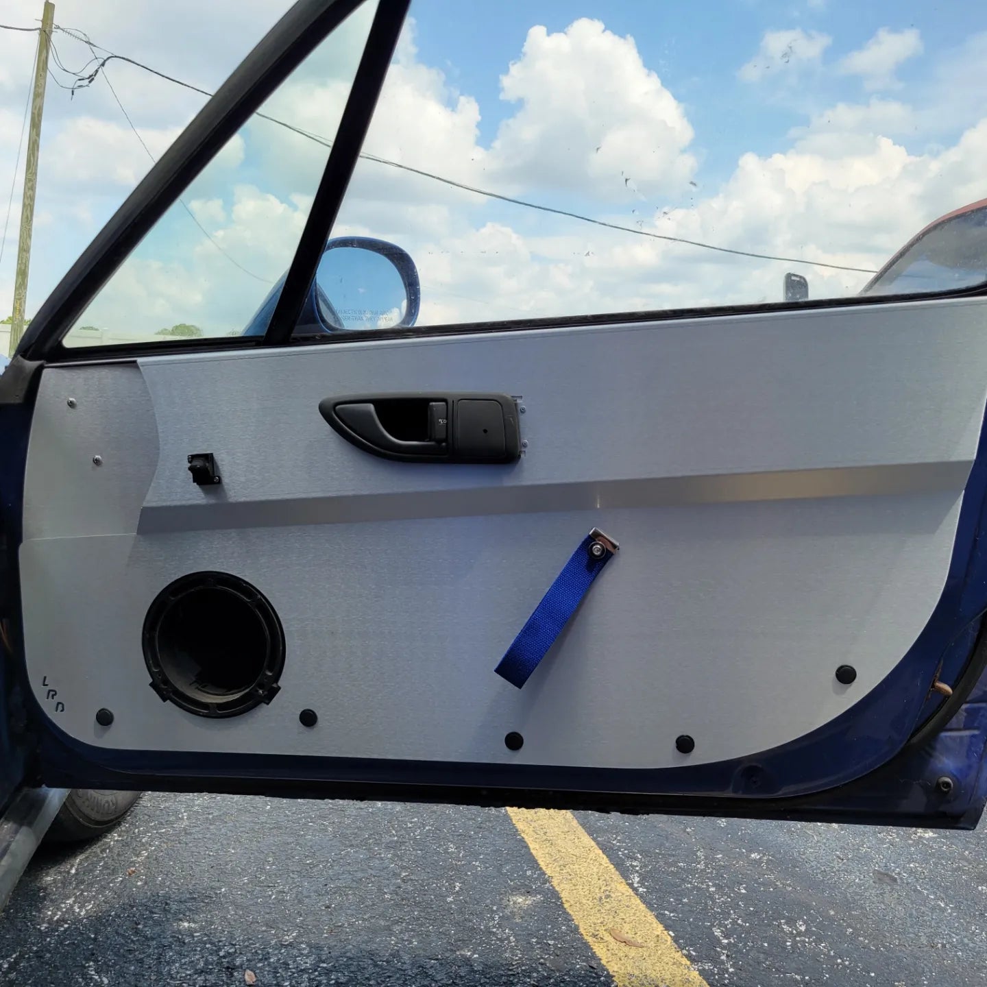 Honda Del Sol 93 98 Aluminum Door Panels Spinnywhoosh Graphics